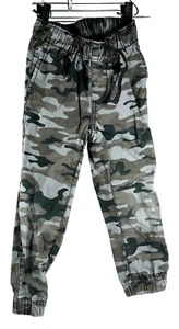 Gap Kids Boys Camo Pants Tapered Legs Size XS Regular pre-owned - Picture 1 of 3