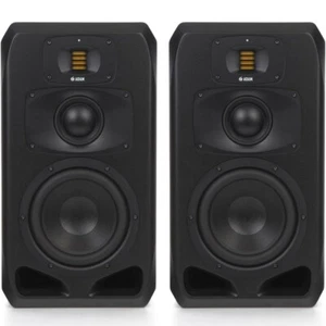 ADAM Audio S3V 3-Way 9" Midfield Pro Studio Monitors (Pair) Brand New - Amazing! - Picture 1 of 6