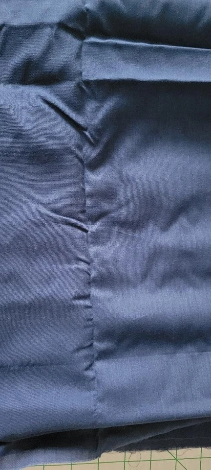 Blue Cotton Fabric. 1yd 24in. x 44in. - Image 1 of 1