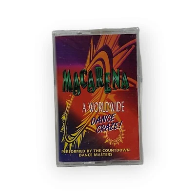 Macarena, A Worldwide Dance Craze Audio Cassette Tape 1996 New - Image 1 of 2