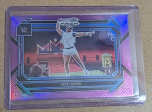 Mansoor 2023 Panini Prizm WWE Purple #65 man.soor /149