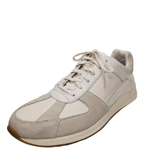Vince Hombre Griffin Zapatillas con Cordones Cuero Blanco Horchata 10M Precio de venta sugerido por el fabricante 250 Nuevas - Imagen 1 de 6