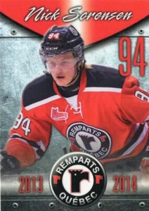 2013/14 Quebec Remparts - NICK SORENSEN - Bild 1 von 1