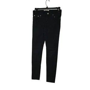 Levis 510 Skinny Jeans Black Denim Everyday Wear Girls Size Slim size 14 - Picture 1 of 8