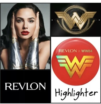 REVLON WONDERWOMAN WW84 GOLDEN LASSO LIQUID ARMOR GLOWPOT NEW/SEALED LIMITED Ed. - Image 1 of 4