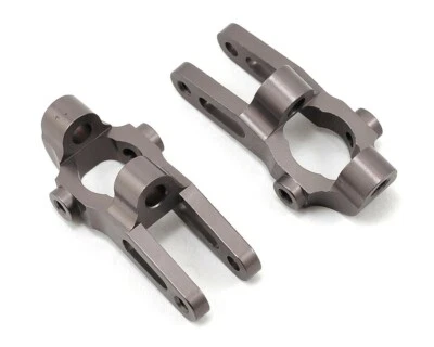 Vaterra VTR334004 Aluminum 15° Front Caster Block Set (2) Twin Hammers Disc Part - Image 1 of 4
