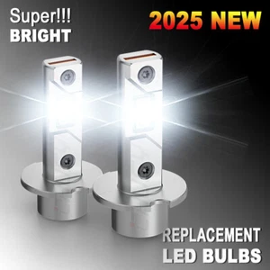 2PC H3 LED Fog Driving Light Bulbs Conversion Kit Super Bright DRL 6000K White - Picture 1 of 12
