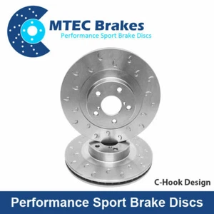 Par de discos de freno delanteros MTEC 282 mm: para Honda Civic EK9 tipo R 1997-2000 - Imagen 1 de 1