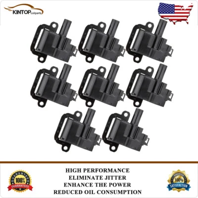 Bobina de encendido 8 piezas para GMC C3500HD 8,1/6,5 L Savana 3500 Yukon XL 2001-2002 P350 Foto 1 de 4