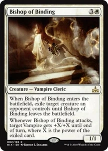 MTG - BISHOP OF BINDING - Rivals of Ixalan (R) - Picture 1 of 1