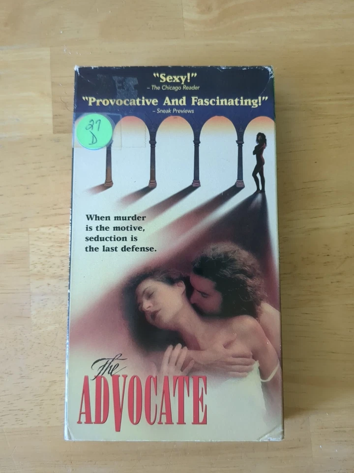 The Advocate (VHS) Colin Firth - Nicol Williamson - Erotic Thriller - HTF - Image 1 of 3