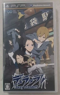 Durarara 3way standoff PlayStation Portable PSP Japan Import ULJS 00318 - Image 1 of 3