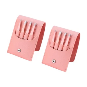 2 Sets of Eyebrow Clip Sets Stainless Steel Tweezers Eyebrow Clip Eyebrow9121 - Picture 1 of 10