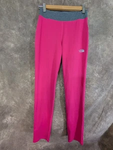 North Face Flash Dry Leggings Girls Youth 14/16 Lg Pink - Picture 1 of 4