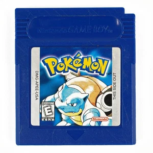 Pokemon Versione Blu (Nintendo Gameboy, 1998) solo carrello -autentico -E - Foto 1 di 4