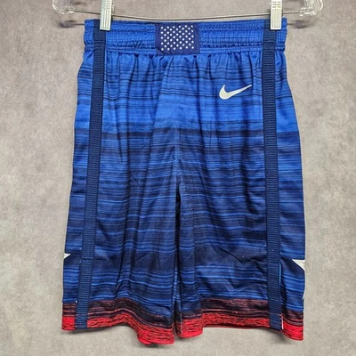 Shorts de basquete masculino Nike EUA 2020 Olympics autêntico azul Tóquio 30 P - Imagem 1 de 4
