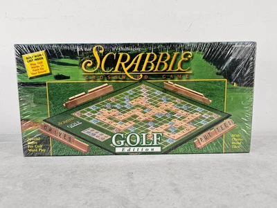 Vintage 2002 Scrabble Crossword Game Golf Edition New & Sealed - Image 1 of 4