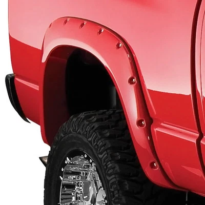 For Dodge Ram 2500 06-09 Bushwacker Pocket Style Matte Black Rear Fender Flares Foto 1 de 3