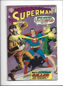 Superman #203, 1968 When Superman Killed His Friends, FN+ 6.5 (c7) - Picture 1 of 2
