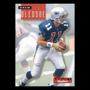 Drew Bledsoe #166 1994 SkyBox Impact New England Patriots Football Card NFL - Picture 1 of 3