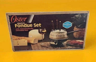 OSTER Electric Fondue Set NIB Vintage 1982 - Image 1 of 4