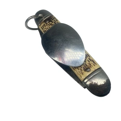 Vintage Colonial Prov USA Pocket Knife Camp Hobo Fork Spoon Can Opener - Image 1 of 4