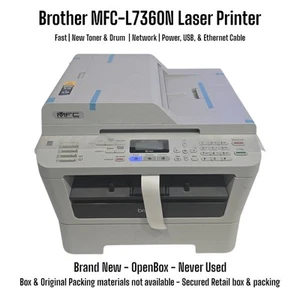 Impresora láser Brother MFC-7360N | Todo en uno | Red USB | Copiadora escáner fax - Imagen 1 de 13