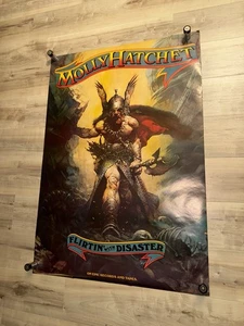 Vintage 1979 Molly Hatchet: Flirtin With Disaster Store Promo Poster 33x47 - Picture 1 of 4