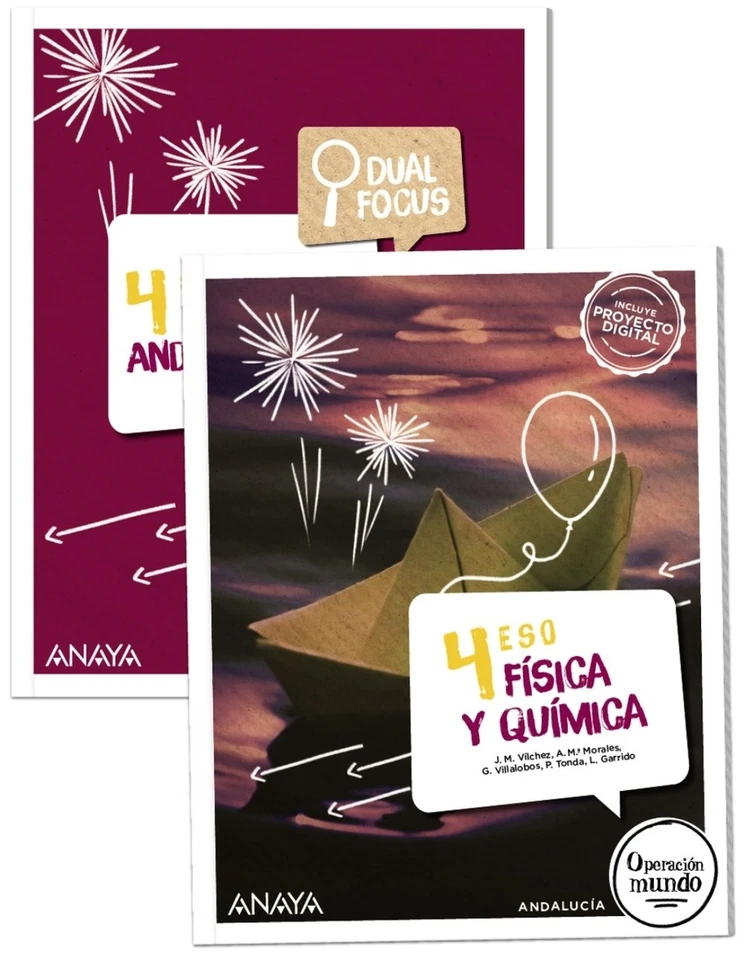 Física y Química 4. + Dual focus. NUEVO. Envío URGENTE. LIBRO DE TEXTO (IMOSVER) - Imagen 1 de 1