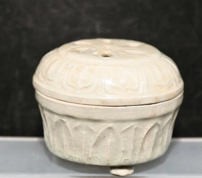 Fantástico quemador de incienso de cerámica antiguo estilo dinastía china Ding Ware Foto 1 de 4