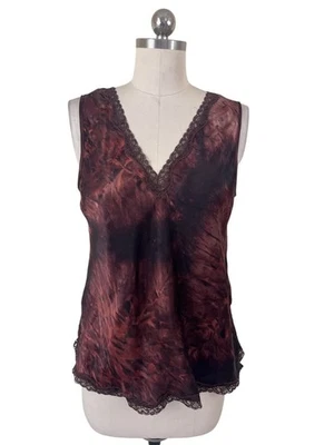 Camiseta Secret Treasures Y2K feminina média marrom renda caprichoso anos 90 - Imagem 1 de 4