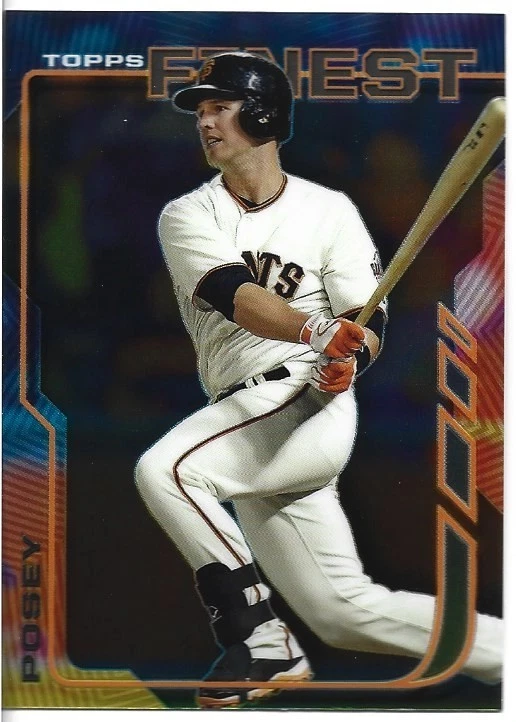 2014 Finest #12 Buster Posey - Image 1 of 1