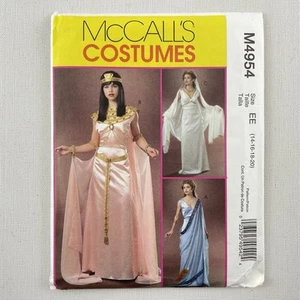 McCall's Sewing Pattern M4954 Cleopatra Egyptian Toga Gown Costume Cosplay - Picture 1 of 4
