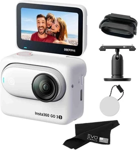 Insta360 GO 3S 4K Standard Edition Action Camera - White Arctic, 128GB - Picture 1 of 4