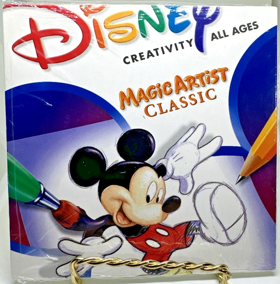 Disney's Magic Artist Classic PC CD Rom 95 98 Macintosh Collectible Mickey - Image 1 of 4