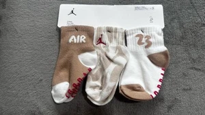Youth Toddler Nike Air Jordan Non-Slip Lightweight Ankle Socks 3C- 7C - Picture 1 of 5