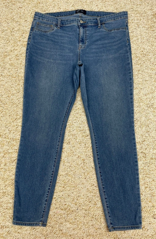 Gap Favorite Jegging Jeans Women's Sz 16/33 High Rise Stretch (38x29) - Image 1 of 4