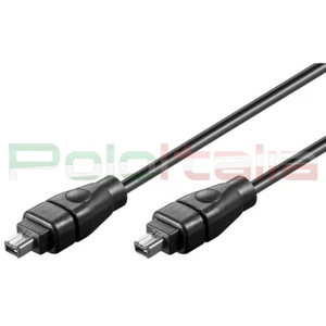 5m FIREWIRE 4pin 4pole 400 IEEE 1394 Cable for PC Photo Video Camera JVC Mini dv - Picture 1 of 1