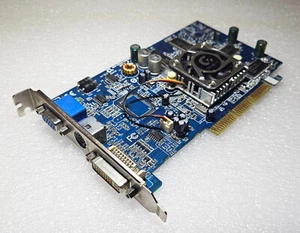 Gigabyte GV-R92128DH ATI Radeon 9200 128 MB VGA Card - AGP Slot - Picture 1 of 3