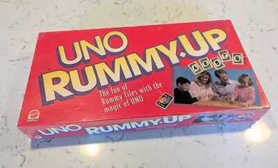 Uno Rummy Up Game 1993 de Mattel nuevo stock antiguo envío gratuito Foto 1 de 4