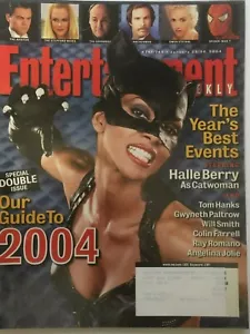 HALLE BERRY January 2004 ENTERTAINMENT WEEKLY Magazine ANGELINA JOLIE WILL SMITH - Picture 1 of 1