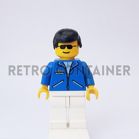 LEGO Minifigures - 1x jbl012 - Man - Jacket Town Omino Minifig 9681 9684 9780
