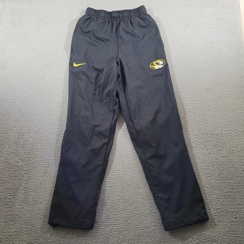 Missouri Tigers Pants Mens Extra Small Black Small Nike Straight Leg Joggers Cover