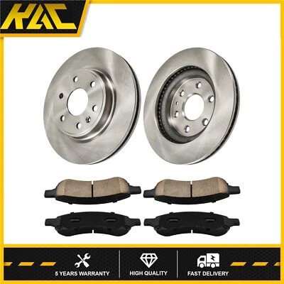 Rotores de freno de disco delanteros y pastillas de cerámica para Buick Enclave 2009-2017 nuevos Foto 1 de 4