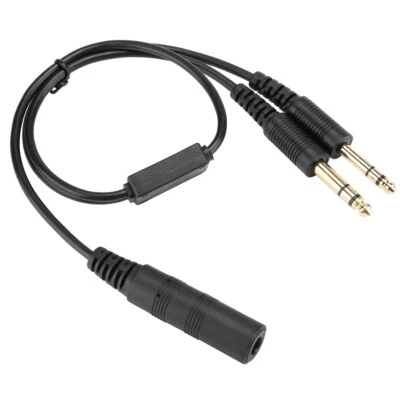 Adattatore cuffia aviazione universale elicottero H-GA per cavo David Clark caldo