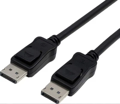 DisplayPort Male to Plug Video Cable V1.2 Monitor Lead Display Port DP 1.8m uk - Image 1 of 2