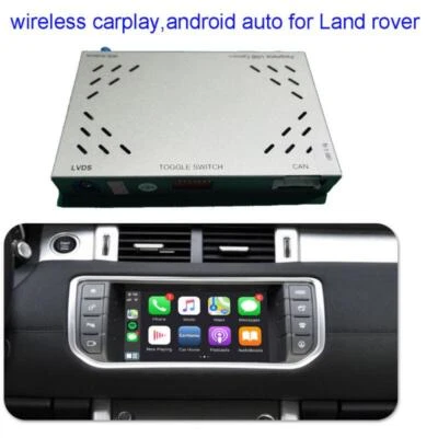 For Land Rover Discovery Range Rover Jaguar Wireless Carplay Android Auto Box - Image 1 of 4