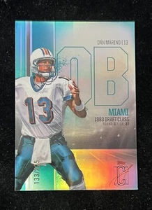 2025 Topps Signature Class DAN MARINO Chrome Teal /225 Color Match Dolphins - Picture 1 of 2