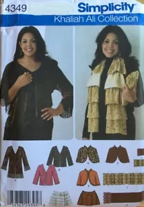Giacca donna 2005 modello cucito U-Pick taglia XXS-XXL semplicità 4349 fuori produzione - Foto 1 di 3