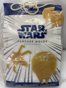 Williams Sonoma Star Wars X Wing Vader's Tie Falcon Fighter Plane Pancake Mold - Picture 1 of 6